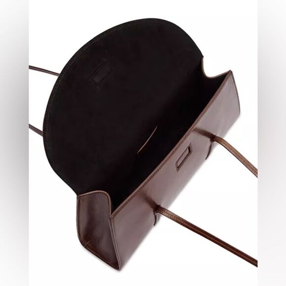 Reformation Brown
Elena Small Leather Shoulder Bag - Picture 3 of 10